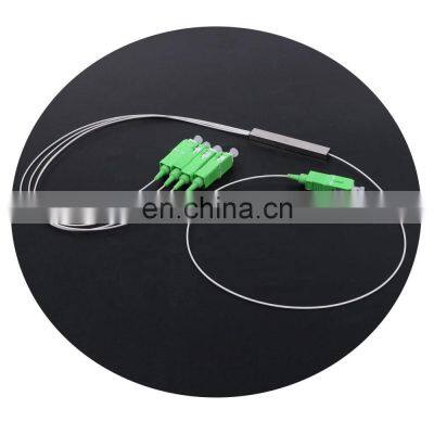 1x8 SC APC Mini PLC Optical Splitter Single Mode With SC Connector Mini-module ftth box distribution sc apc splitter 1*8