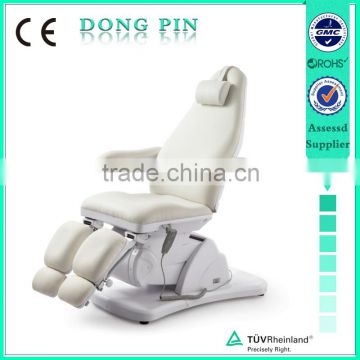 electric facial treatment table with three motors for massage