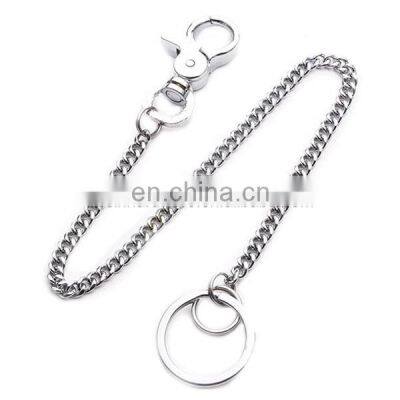 Fashion High Quality Metal Super Trigger Clip Pocket Chain Key Ring