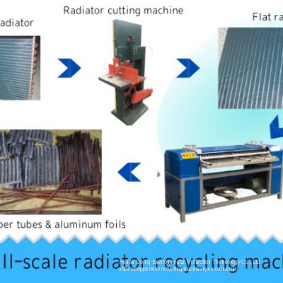 Aluminum Copper Radiator Separator Machine For Sale