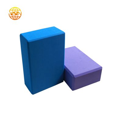 High Density EVA Foam Yoga Block and Yoga Strap Set yoga blocks size