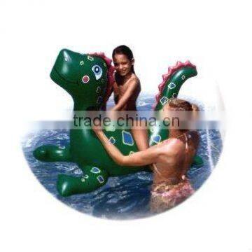 Inflatable Rider with Handles