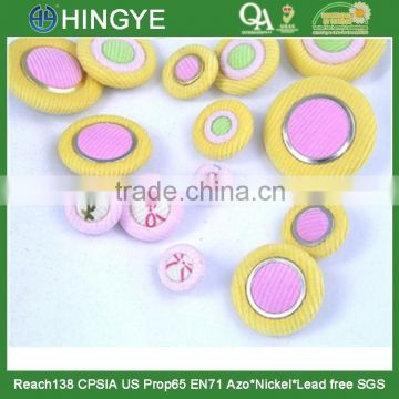 Two Layer Fabric covered Button For Coats --- F1550