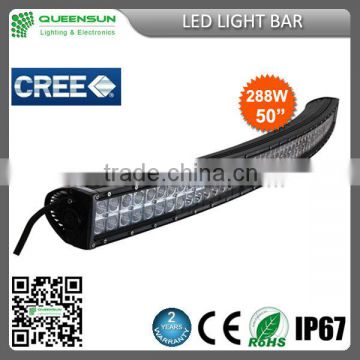 CREE 288w LED Light Bar for Offroad Vehicle,Heavty Duty,Agriculture,Mining and Marine DRCLB288-C