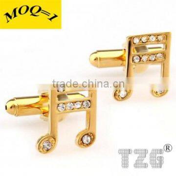 TZG07324 Fashion Cuff Link Music Note Cufflink