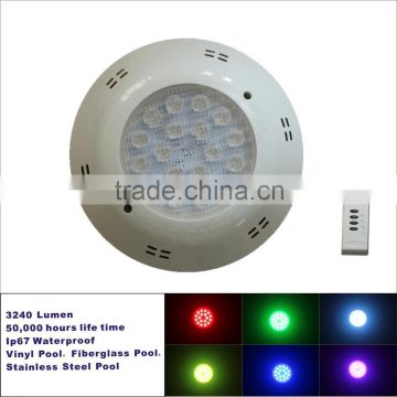 wholesale outdoor 54w 12v underwater led swimming pool lighting factory price led underwater light                        
                                                Quality Choice