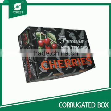 2016 COLOURFUL CARDBOARD CORRUGATED CARTON BOX FOR FRUIT CHERRY PACKAGING WHOLESALE                        
                                                Quality Choice