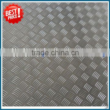 aluminium checkered plate for vehicle flooring