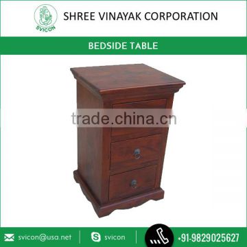 Solid Wood Indian Bedside Table from Biggest Wood Manufacturer