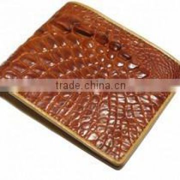 Crocodile leather wallet for men SMCRW-012