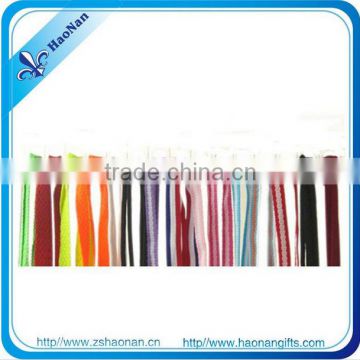 Wholesale shoe laces with customized sizes& patterns