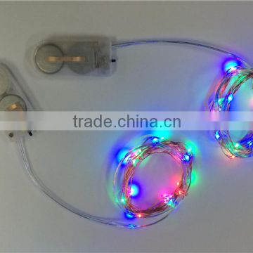 Battery Operated Indoor and Outdoor String Lights Ultra Thin String Wire LED Starry Light