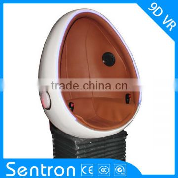 Sentron 2016 newly designed 3 seats egg VR chair, 9d vr chair