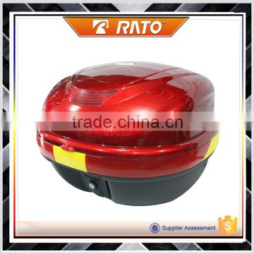 Good rating promotion red big motorcycle tail box