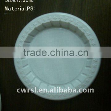 plastic white plate
