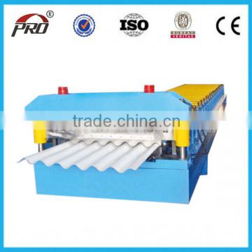 Color Coated Corrugated Metal Sheet Roof Panel Roll Forming Machine