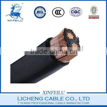 PVC insulated sheath fire resistence electricity cable/vv/vv22