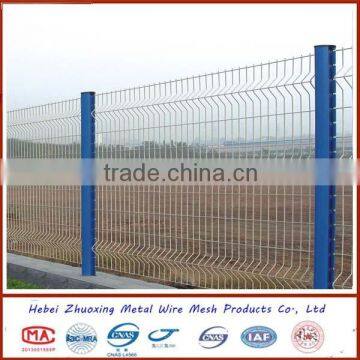 Cheap PVC coated high quality metal wire 3D curved fence panel