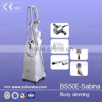 Ultrasonic Fat Cavitation Machine BS50E Ultrasound Bipolar Rf Ultrasonic Liposuction Cavitation Vacuum Rf And Cavitation Roller Slimming Machine