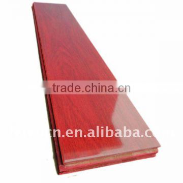 Imitate wooden red colored bamboo floor