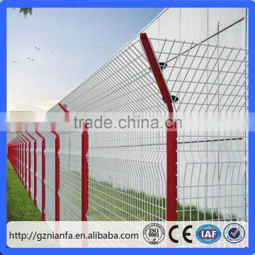 galvanized steel wire fence/ steel garden fence/steel fence(Guangzhou factory )