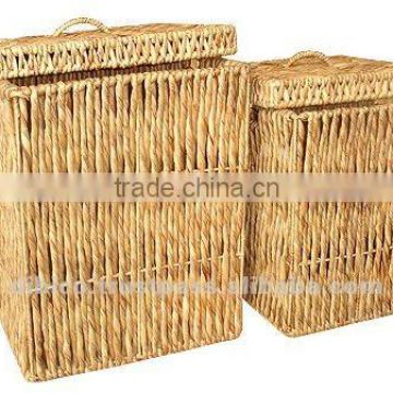baskets/ indoor baskets/ Storage Basket/ water hyacinth baskets