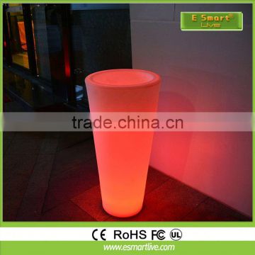 China wholesale exporters supply high brightness CE& RoHS certification outdoor solar led plant pot light