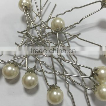 Ivory Color Pearl Hair Pins Hair Sticks Hair Clip Prom Party Wedding Bridal