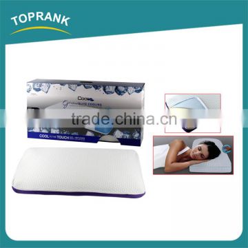 High quality gel infused memory foam pillows ice gel cooling pillow