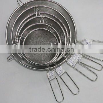 MANY SIZE STAINLESS STEEL OIL STRAINER W/HANGERS
