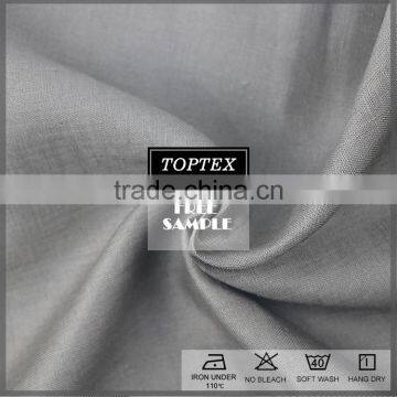 Poplin 100 % Pure linen dyed fabric for shirt