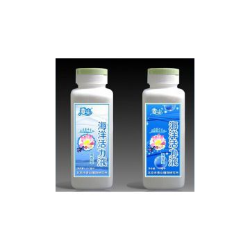 Energetic Water Bottle Used Plastic Adhesive Labels in Customized Logo