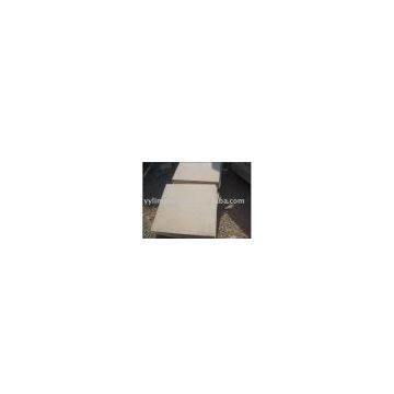 Beige limestone slab