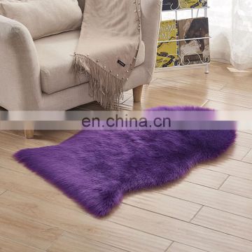 Hot selling faux area artifical fur rug