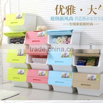 New design Cheap Household Mutilfuctional Plastic Storage Box with Lids