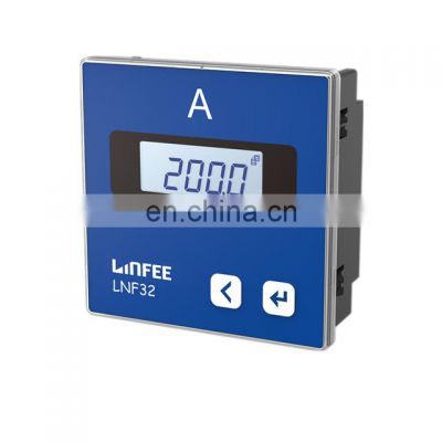 LNF32 96*96  industrial automation panel kwh meter single phase electronic digital meter price