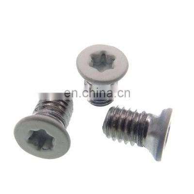 M5 csk/flat hex head alloy steel machine screws