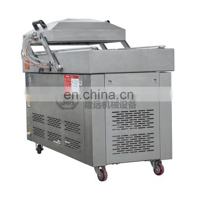 Automatic Double Chamber Cheese Food Vaccum Skin Sealer Packing Machine