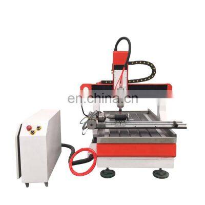 China remax router cnc 4 axis rotary  metal 6090