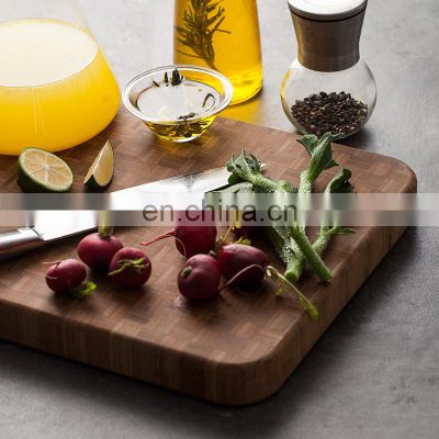 100% Organic Kitchen Eco Friendly Thick Strong Natural Bamboo Cutting Board