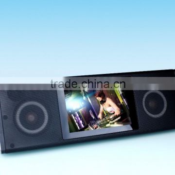 Bluetooth speaker with WIFI speaker and 1080p video screen