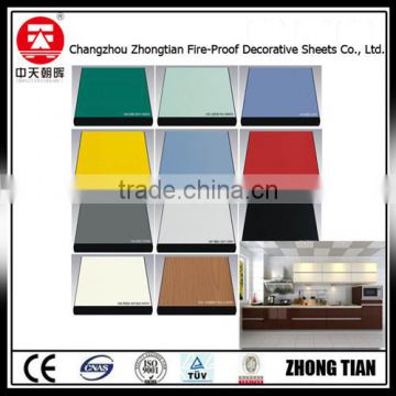 high glossy kitchen cabinet board hpl compact laminate board