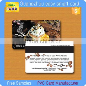 Top quality full color printing Hico/Loco magnetic strip card