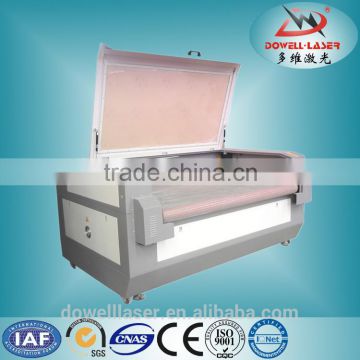 2016 designed hot selling best price used cloth auto feed co2 laser cutting machine for sale of Dowell