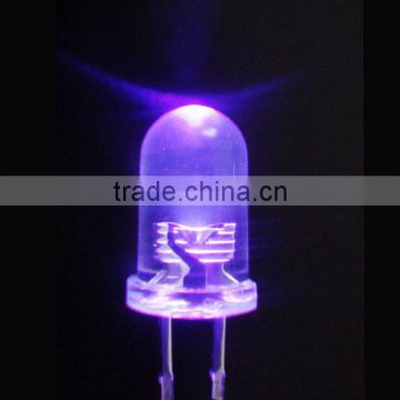 High output 3mm purple led 390-395nm UV led