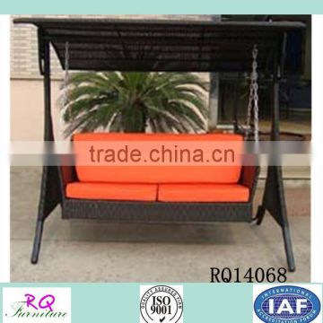 Rattan Swing Chair Alum Frame For Outdoor Use