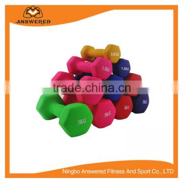 Neoprene Coated Dumbbell/both glossy and matte surface are available