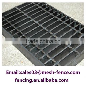 Hot Dipped Galvanized Serrated Heavy Duty Steel Grating Stair/Stainless Steel floor Drain Grate