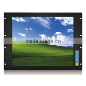 17"Rackmount LCD Touch Monitor ,1280*1024, Support VGA / DVI/VEDIO variety of signal input