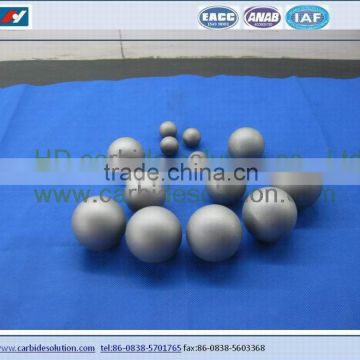 China supplier Cemented carbide balls and seats sintered